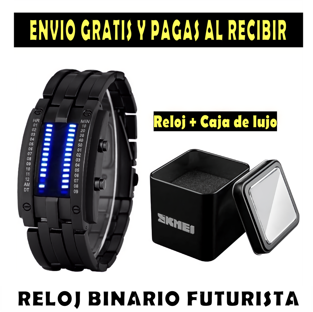 Reloj best sale futurista hombre