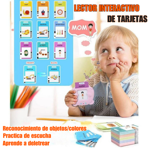 Lector Interactivo de Tarjetas - WordPlay Pro™ 📚🔊