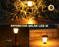 ANTORCHA SOLAR LED x1 🔥🌞