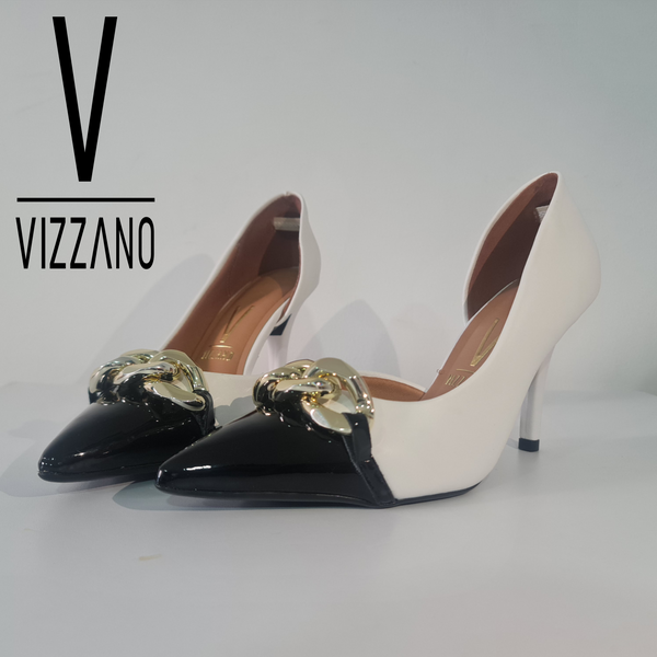 ZAPATOS TACÓN ALTO CADENA VIZZANO 👠