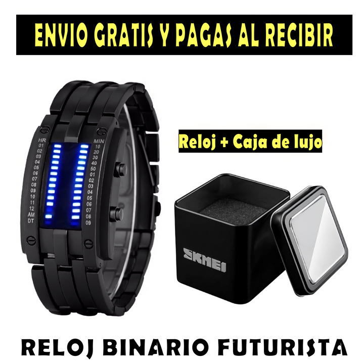 RELOJ FUTURISTA DE LUJO PARA ÉL Y PARA ELLA⌚🧑🏻‍❤️‍💋‍👩🏻