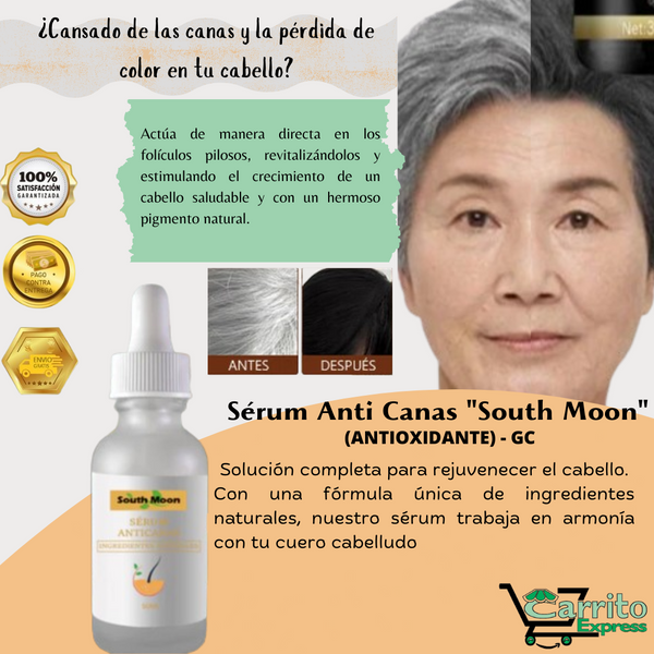 TINTE SERUM ANTICANAS (ANTIOXIDANTE) - GC👩💋🚿