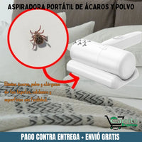 ASPIRADORA PORTATIL DE ÁCAROS Y POLVO 🦟🐜🐞