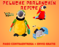 LORITO BAILARÍN, PELUCHE PARLANCHÍN Y SUS AMIGOS 🦜🧒👧