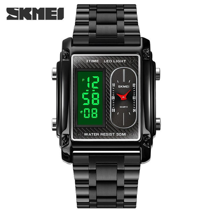 RELOJ SKMEI 1868 DUAL TIME - NEGRO