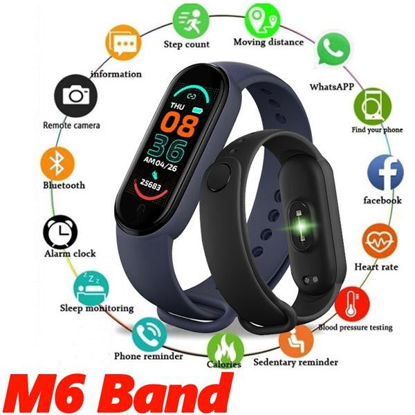 RELOJ PULSERA SMART BAND M6 INTELIGENTE